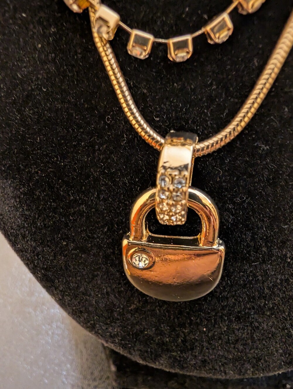 Daisy Fuentes Gold and Pearl Layered Necklace Set - Picture 3 of 6